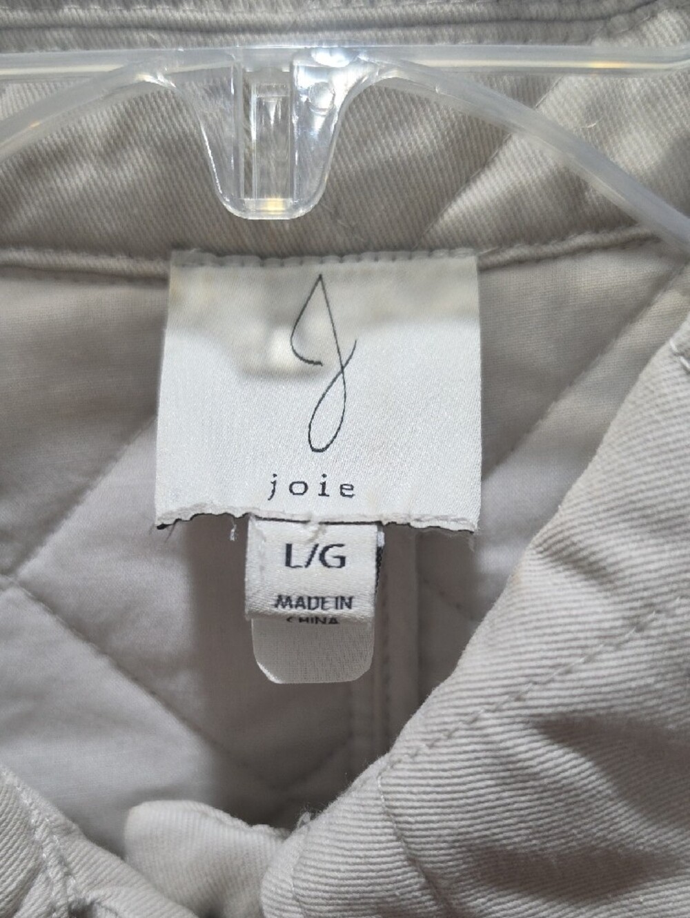 Joie Diamond Quilted Cotton Equestrian Utility Boxy Jacket - Picture 2 of 8